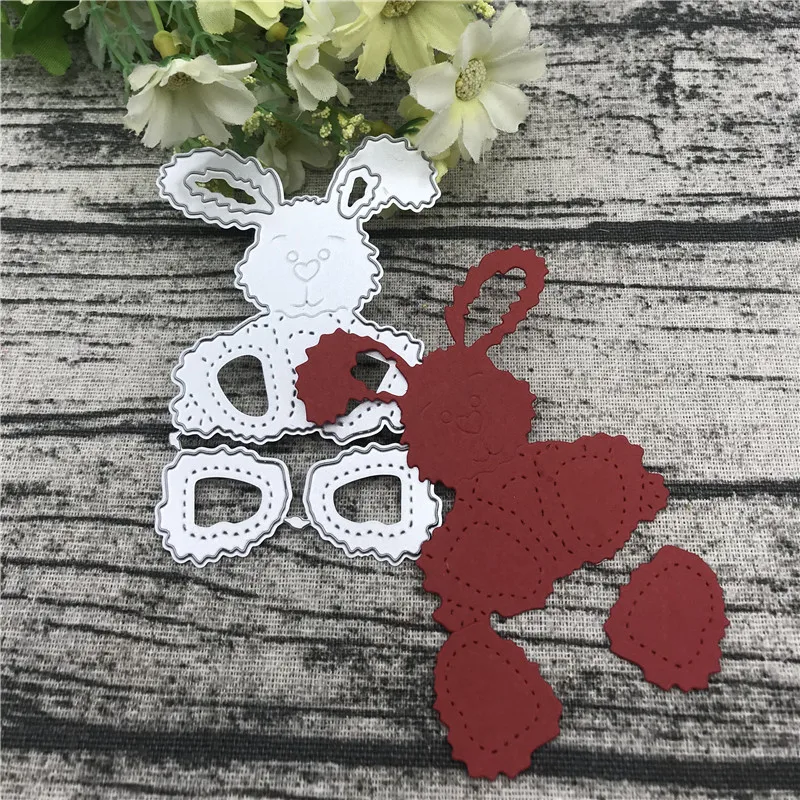 Easter Rabbit metal cutting dies cut die mold Round hole label tag Scrapbook paper craft knife mould blade punch stencils dies
Easter Rabbit metal cutting dies cut die mold Round hole label tag Scrapbook paper craft knife mould blade punch stencils dies