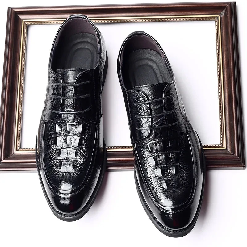 Men's Leather Shoes Spring And Autumn New Fashion Leather Business Casual Formal Leather Shoes Pointed Comfortable Men's Shoes
Men's Leather Shoes Spring And Autumn New Fashion Leather Business Casual Formal Leather Shoes Pointed Comfortable Men's Shoes