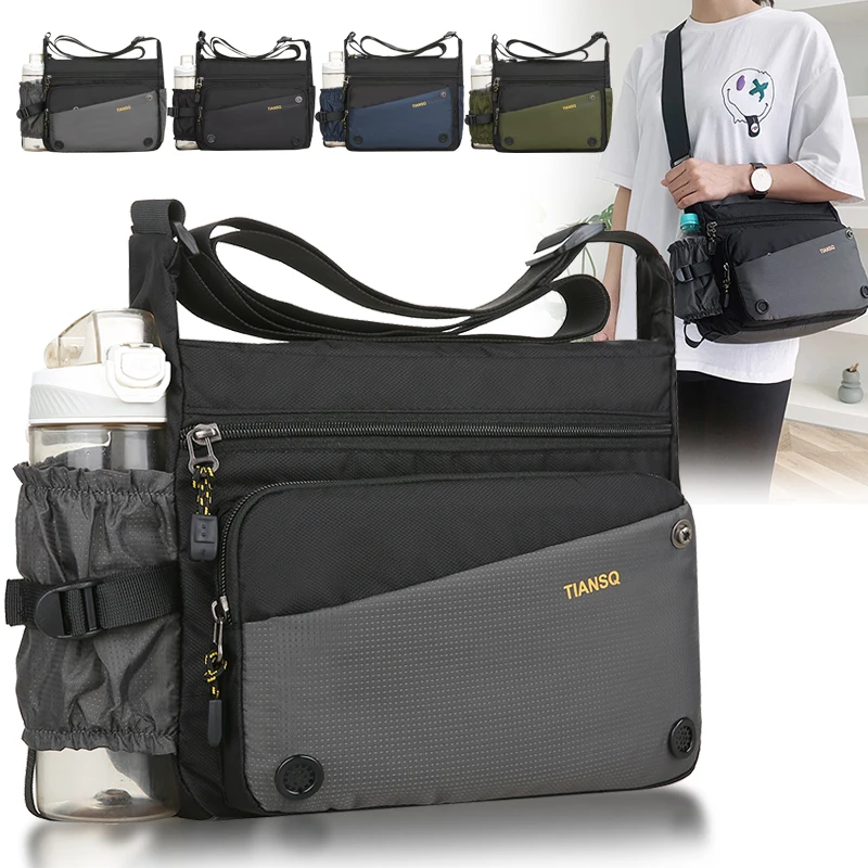 Lightweight Leisure Travel Men's Backpack Shoulder Bag Messenger Bag Wallet One-shoulder Diagonal Water Bottle Bag School Bag
Lightweight Leisure Travel Men's Backpack Shoulder Bag Messenger Bag Wallet One-shoulder Diagonal Water Bottle Bag School Bag