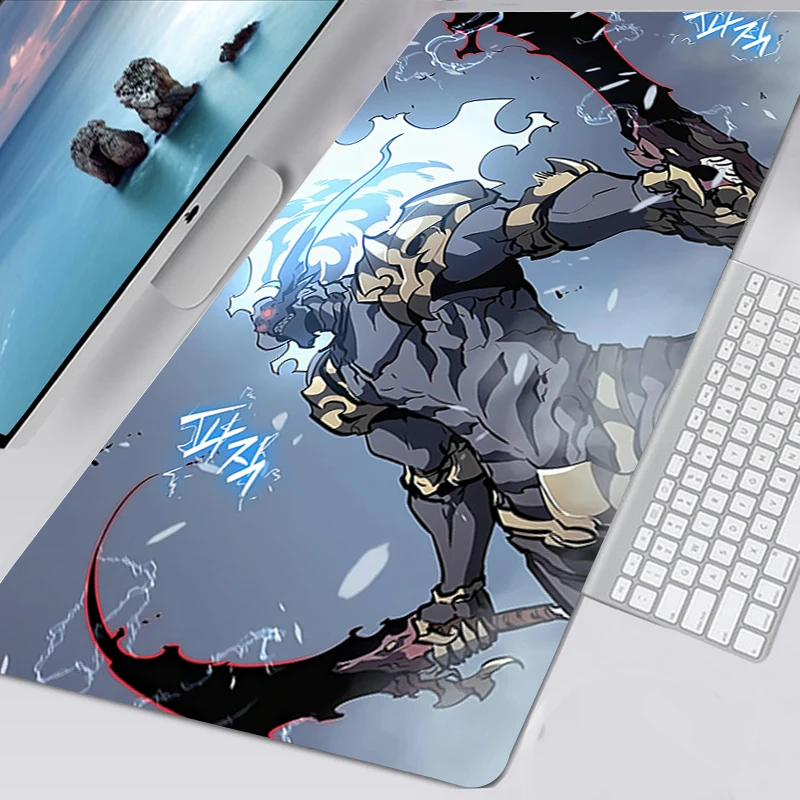 

Mousepad Solo Leveling Gaming Accessories Non-slip Mouse Pad Anime XXL Mausepad Tappetino Mouse L Keyboard Mat Tapis De Souris