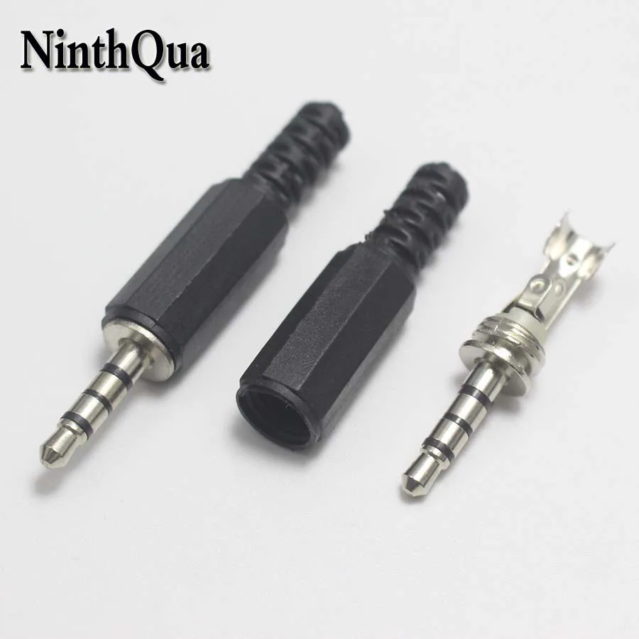 NinthQua 1pc Replacement 3.5mm 4 Pole Male Repair Headphones Audio Jack Plug Connector Soldering For Most Earphone Jack
NinthQua 1pc Replacement 3.5mm 4 Pole Male Repair Headphones Audio Jack Plug Connector Soldering For Most Earphone Jack