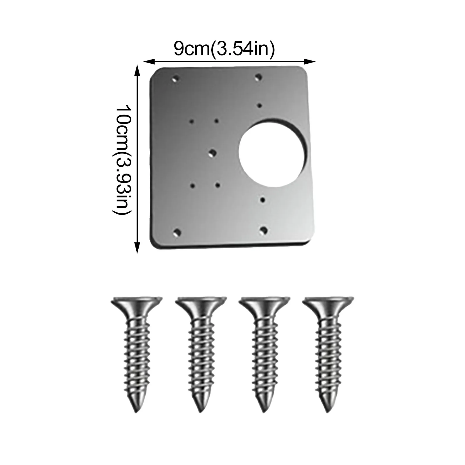 New Hinge Repair Plate Stainless Steel Furniture Cupboard Mount Tool For Cabinet Use 2pcs Kitchen Tools 
New Hinge Repair Plate Stainless Steel Furniture Cupboard Mount Tool For Cabinet Use 2pcs Kitchen Tools