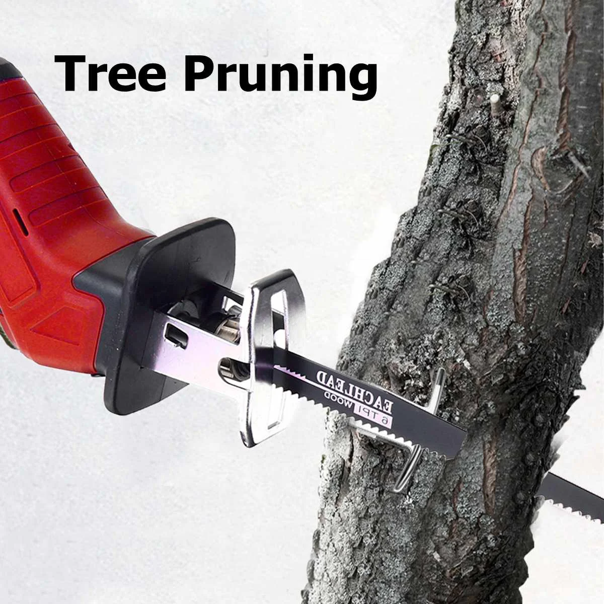 88V Cordless Reciprocating Saw Wood/Metal Cutting Saw Saber Saw Portable Electric Saw Rechargeable Lithium Battery Power Tool 
88V Cordless Reciprocating Saw Wood/Metal Cutting Saw Saber Saw Portable Electric Saw Rechargeable Lithium Battery Power Tool