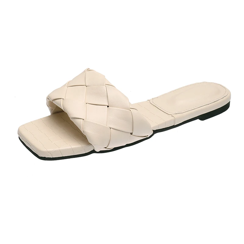 Elegant Women Slippers Home Flats Platform Pu Leather Weav Open Toe Indoor Slides Fashion Casual Shoes Ladies Female Whosale
Elegant Women Slippers Home Flats Platform Pu Leather Weav Open Toe Indoor Slides Fashion Casual Shoes Ladies Female Whosale