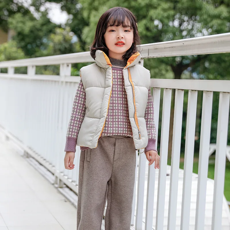 Autumn Girls Warm Vest Winter Boys Thicken Waistcoat Baby Boys Down Cotton Vest Coats Clothes Kids Outerwear TZ744
Autumn Girls Warm Vest Winter Boys Thicken Waistcoat Baby Boys Down Cotton Vest Coats Clothes Kids Outerwear TZ744