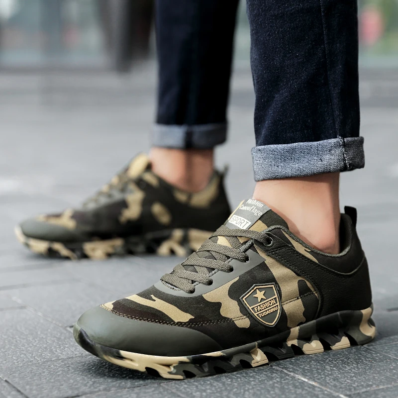 Men's Shoes Breathable Running Shoes Women Army Green Camouflage Canvas Sneakers Comfortable Couple Walking Jogging Shoes
Men's Shoes Breathable Running Shoes Women Army Green Camouflage Canvas Sneakers Comfortable Couple Walking Jogging Shoes