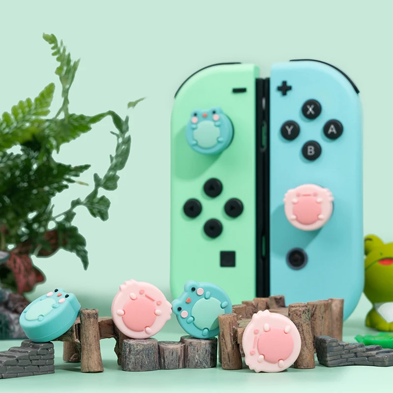 Cute Frog Switch Thumb Grip Cap Joycon Controller Silicone Cover Shell Joystick Thumbstick Case For Nintendo Switch Accessories
Cute Frog Switch Thumb Grip Cap Joycon Controller Silicone Cover Shell Joystick Thumbstick Case For Nintendo Switch Accessories