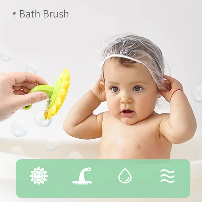 Baby Shampoo Brush Children Silicone Bath Rubbing Mud Massage Body Bath Brush Baby Bath Nursing Bath Rubbing Supplies
Baby Shampoo Brush Children Silicone Bath Rubbing Mud Massage Body Bath Brush Baby Bath Nursing Bath Rubbing Supplies