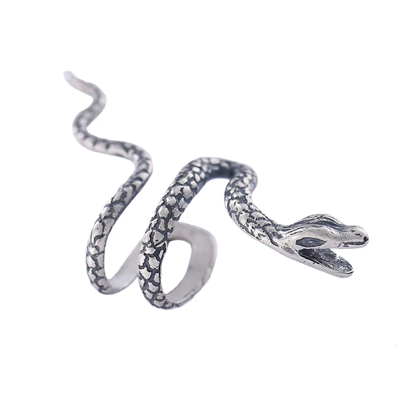 S925 sterling silver Snake shape earring for men and women New punk style anti allergy ear stud ear clip jewelry New
S925 sterling silver Snake shape earring for men and women New punk style anti allergy ear stud ear clip jewelry New