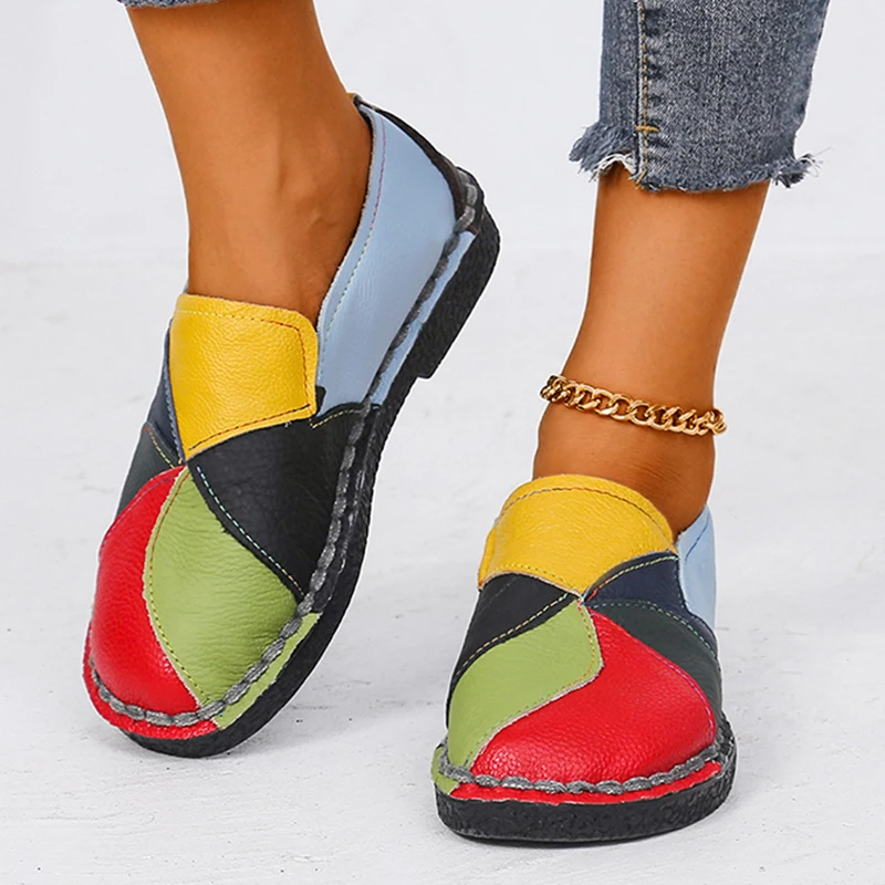 Ladies PU Leather Shoes Women Flat Shoes Slip On Loafers Woman Comfy Soft Driving Shoes Velcro Casual Shoes Durable Plus Size
Ladies PU Leather Shoes Women Flat Shoes Slip On Loafers Woman Comfy Soft Driving Shoes Velcro Casual Shoes Durable Plus Size