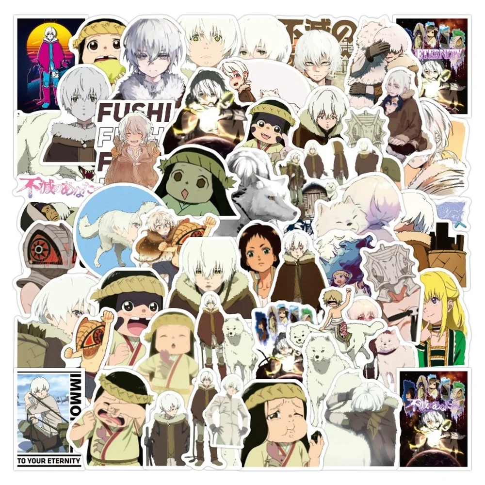 50PCS To Your Eternity Japanese Anime Cartoon Stickers Luggage Skateboard Refrigerator Guitar Computer Desk Cup Phone Kid Toy
50PCS To Your Eternity Japanese Anime Cartoon Stickers Luggage Skateboard Refrigerator Guitar Computer Desk Cup Phone Kid Toy