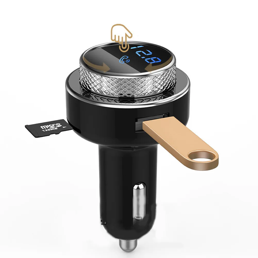 Aluminum Alloy Car Charger Car MP3 Bluetooth Player Car Fm Transmitter Qc3.0 Fast Charge Car Charger
Aluminum Alloy Car Charger Car MP3 Bluetooth Player Car Fm Transmitter Qc3.0 Fast Charge Car Charger