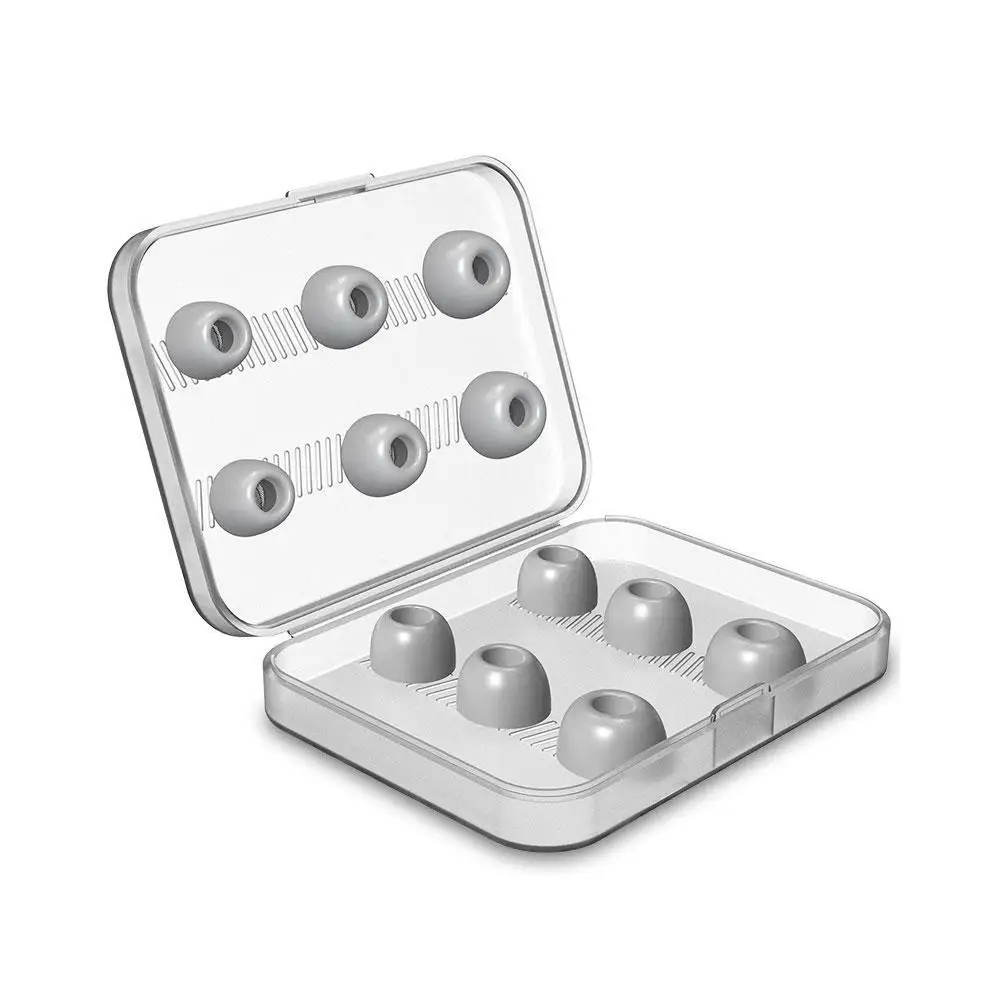 6 Pairs/box Memory Foam Ear Tips Buds For Airpods Buds Earphone Replacement Pro Rebound Slow S/M/L Z3K7
6 Pairs/box Memory Foam Ear Tips Buds For Airpods Buds Earphone Replacement Pro Rebound Slow S/M/L Z3K7