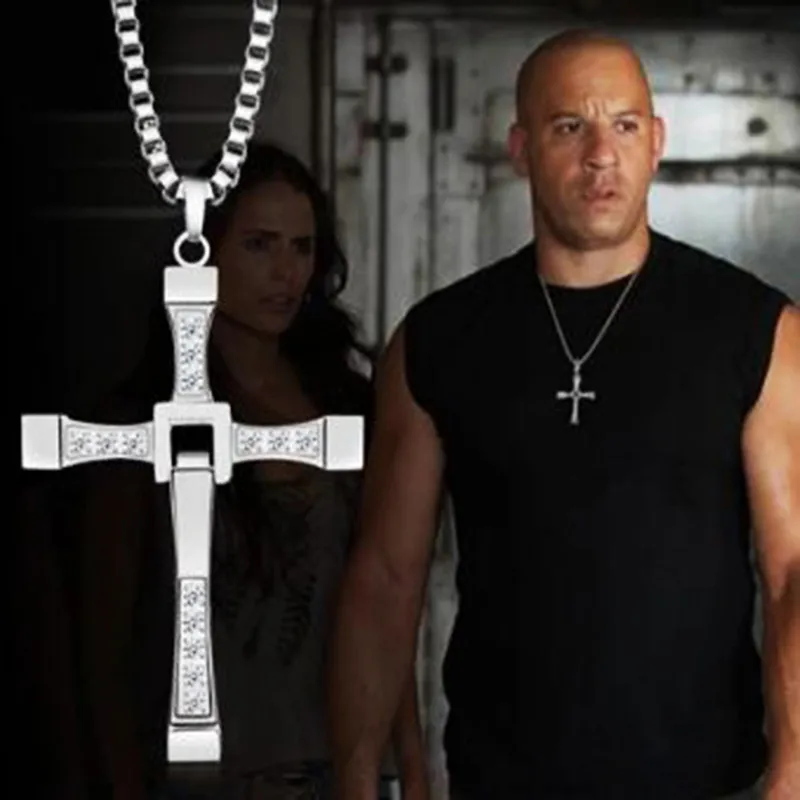 MIQIAO Fast and Furious 6 7 8 Hard Gas Actor Hip Hop Dominic Toretto Cross Necklace Pendant for Men Friend Gift Fashion Jewelry
MIQIAO Fast and Furious 6 7 8 Hard Gas Actor Hip Hop Dominic Toretto Cross Necklace Pendant for Men Friend Gift Fashion Jewelry