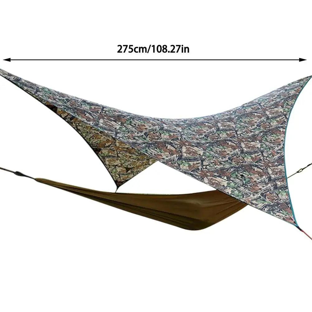 2.75x2.75m Outdoor Leisure Sunshade Canopy Garden Sunscreen Shade Cloth Camouflage Triangle Pergola Hiking Tent Canopy
2.75x2.75m Outdoor Leisure Sunshade Canopy Garden Sunscreen Shade Cloth Camouflage Triangle Pergola Hiking Tent Canopy