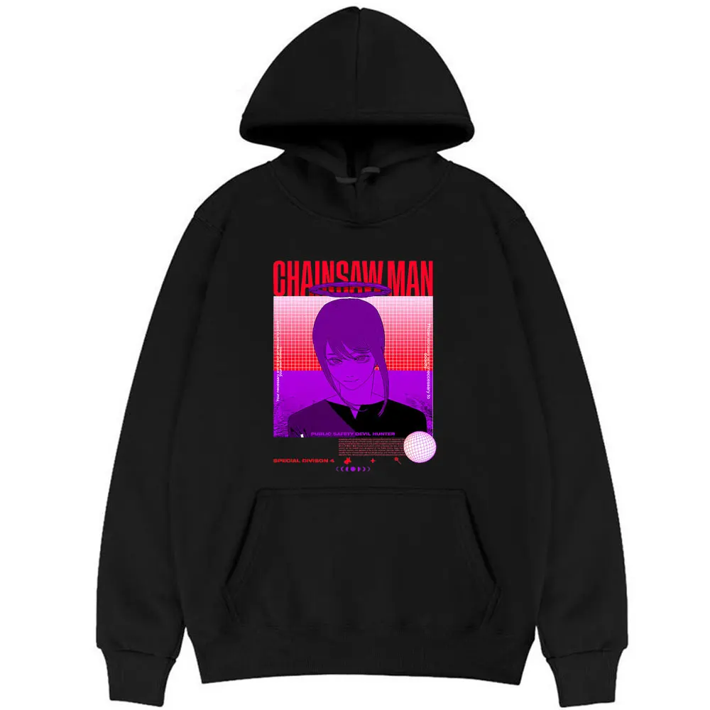 Fashion Japan Anime Chainsaw Man Hoodie New Women Harajuku Sweatshirt Female Hip Hop Tops Woman Daily Comfortable Cotton Hoodies
Fashion Japan Anime Chainsaw Man Hoodie New Women Harajuku Sweatshirt Female Hip Hop Tops Woman Daily Comfortable Cotton Hoodies