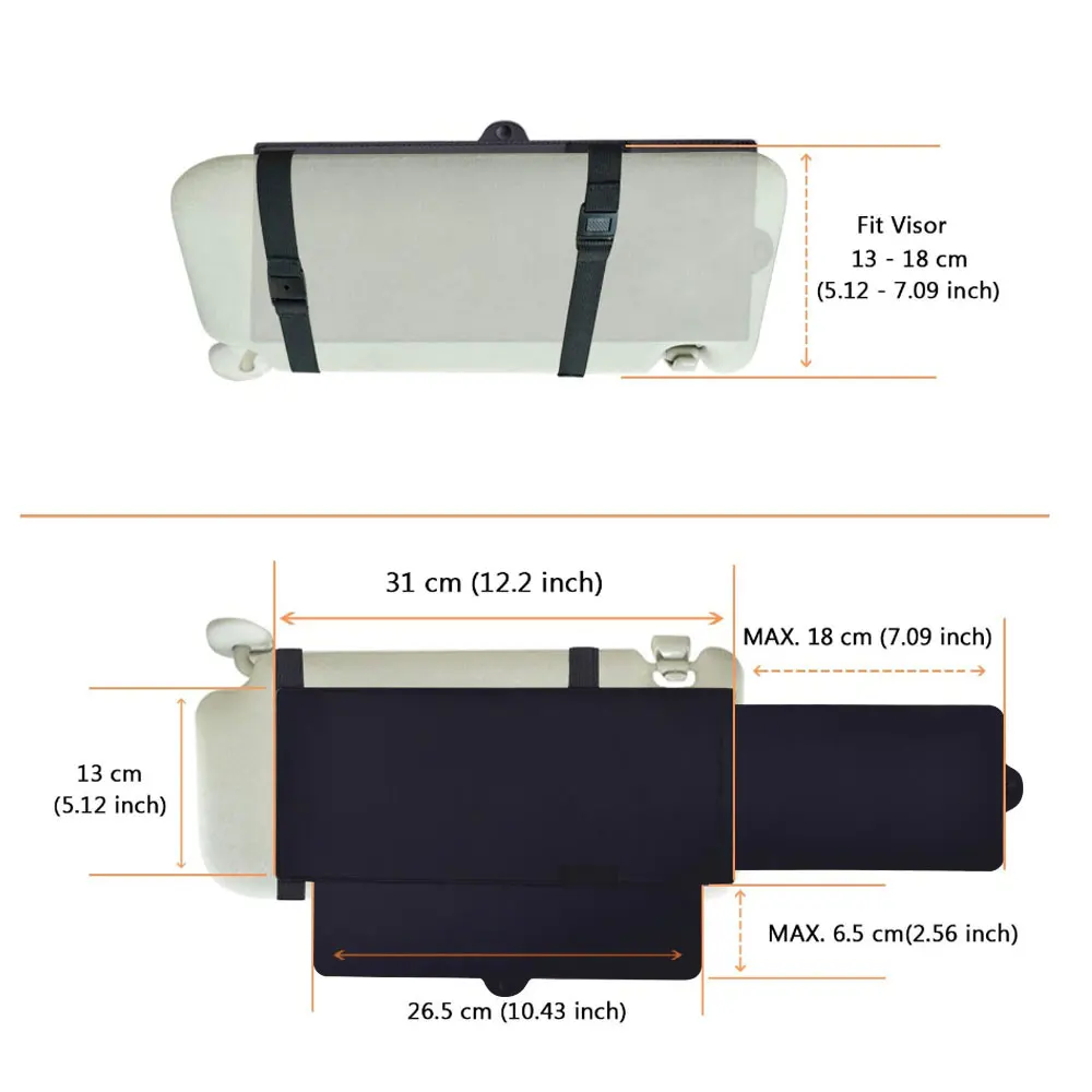 Car Sun Visor Extender Anti-glare Car Window Sunshade Extension Board UV Rays Blocker Window Shade Auto Inner Accessories
Car Sun Visor Extender Anti-glare Car Window Sunshade Extension Board UV Rays Blocker Window Shade Auto Inner Accessories