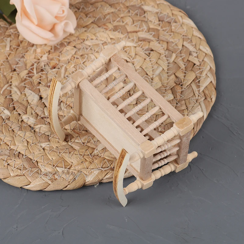 1:12 DollHouse Miniature Dolls Furniture Wooden Cardle Baby Bed Kids Toys Wooden Nursery Cradle Baby Dollhouse Accessories
1:12 DollHouse Miniature Dolls Furniture Wooden Cardle Baby Bed Kids Toys Wooden Nursery Cradle Baby Dollhouse Accessories