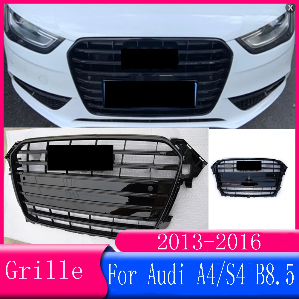 For Audi A4/S4 B8.5 2013 2014 2015 2016 car modified front grille hexagonal honeycomb sports mesh racing grill (For S4 style)
For Audi A4/S4 B8.5 2013 2014 2015 2016 car modified front grille hexagonal honeycomb sports mesh racing grill (For S4 style)