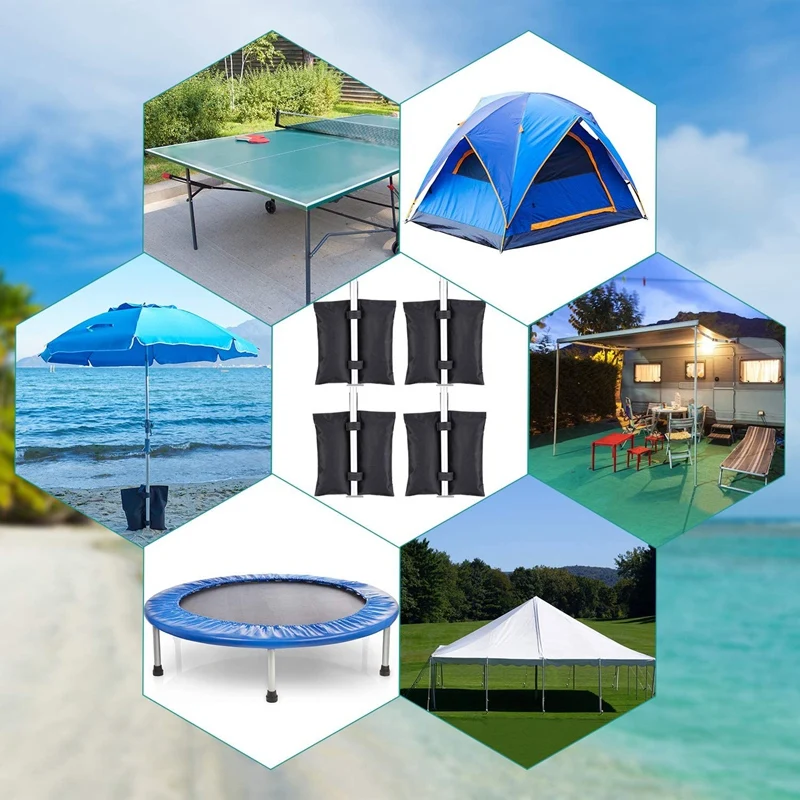 Industrial Grade for Gazebo Legs, Sandbags for Any Up Gazebo Tents Canopy Outdoor Patio
Industrial Grade for Gazebo Legs, Sandbags for Any Up Gazebo Tents Canopy Outdoor Patio