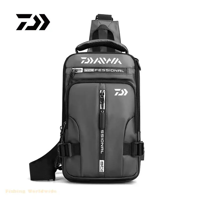 2021 New Daiwa Men Women Single Shoulder Fishing Bags Waterproof Leisure Multi Function Backpacks Fishing Gear Kit
2021 New Daiwa Men Women Single Shoulder Fishing Bags Waterproof Leisure Multi Function Backpacks Fishing Gear Kit