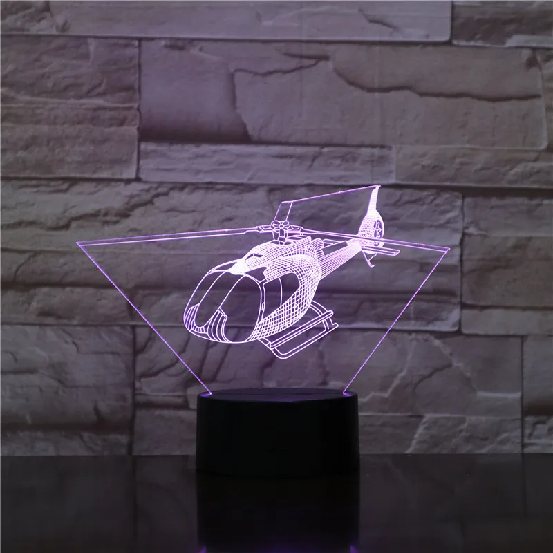 3D-1483 Helicopter Plane 16 Colors Table Lamp Led Night Light for Kids Gift Home Decor Novelty Lighting
3D-1483 Helicopter Plane 16 Colors Table Lamp Led Night Light for Kids Gift Home Decor Novelty Lighting