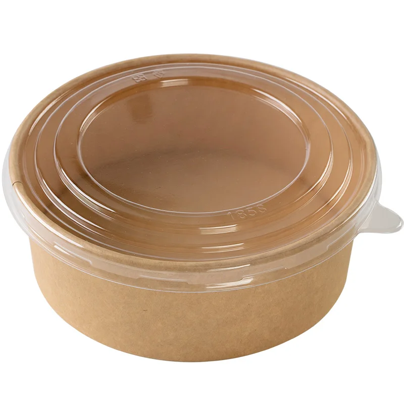 Food Packaging Takeout Kraft Bowl Thick Lid Cover Disposable Round Lunch Dishes Box Plastic Takeaway Food Box FastFood Soup Bowl
Food Packaging Takeout Kraft Bowl Thick Lid Cover Disposable Round Lunch Dishes Box Plastic Takeaway Food Box FastFood Soup Bowl