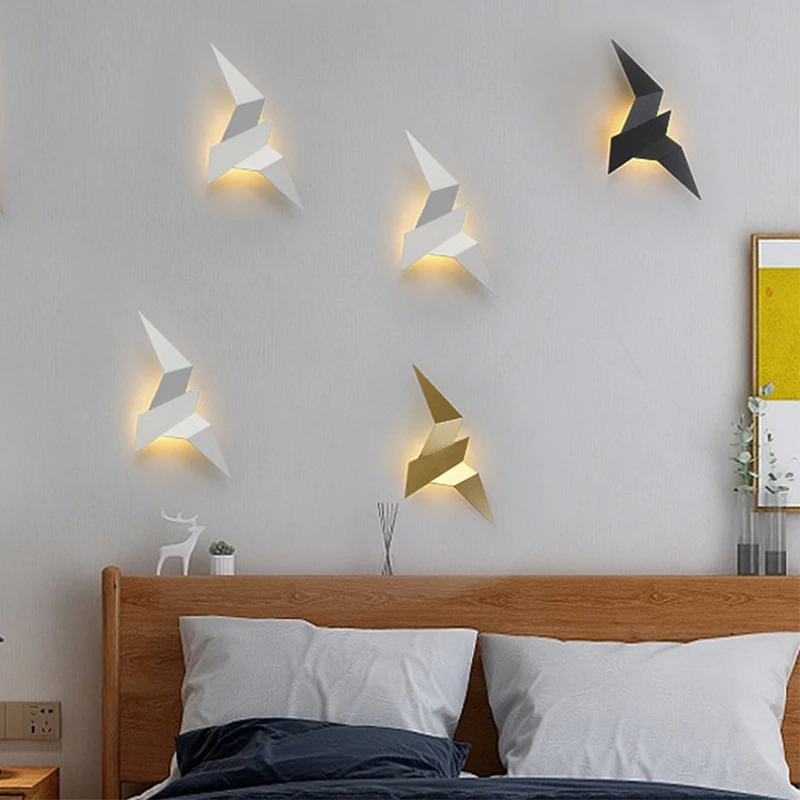 Nordic LED Wall Lamps Bedroom Decoration Wall Lights Indoor Modern Lighting For Home Stairs Bedroom Bedside Light
Nordic LED Wall Lamps Bedroom Decoration Wall Lights Indoor Modern Lighting For Home Stairs Bedroom Bedside Light