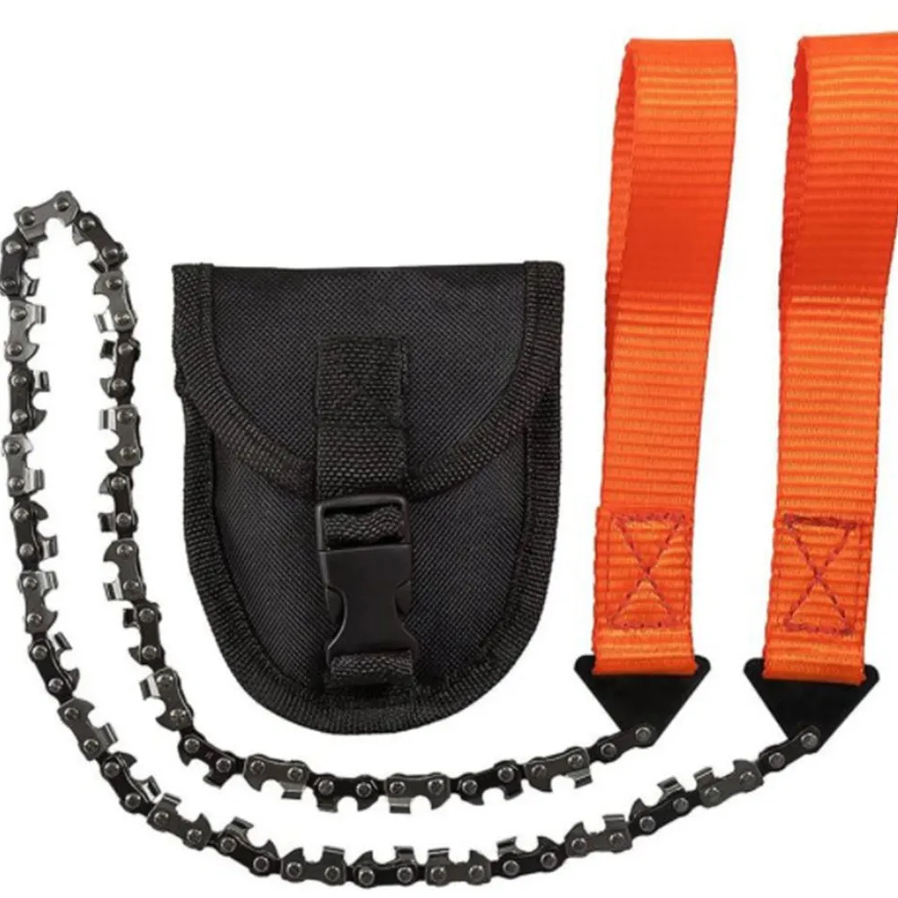 33 Tooth Outdoor Garden Tools 24inch Portable Survival Hand Chain Saw Zipper/Wire Saw Handheld Chains Saw Wood Cutting Too
33 Tooth Outdoor Garden Tools 24inch Portable Survival Hand Chain Saw Zipper/Wire Saw Handheld Chains Saw Wood Cutting Too