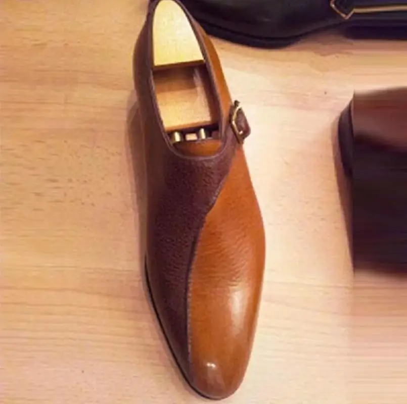 Men Pu Leather Fashion Monk Strap Dress Shoes Promotional Loafers Shoes Vintage Classic Male Casual Zapatos De Hombre LP130
Men Pu Leather Fashion Monk Strap Dress Shoes Promotional Loafers Shoes Vintage Classic Male Casual Zapatos De Hombre LP130