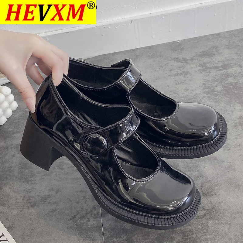 2021 Коренастый Высокая платформа женские туфли Mary Janes на Лакированная кожа большой квадратный носок высокие ботинки на каблуках милые девуш...
2021 Коренастый Высокая платформа женские туфли Mary Janes на Лакированная кожа большой квадратный носок высокие ботинки на каблуках милые девуш...