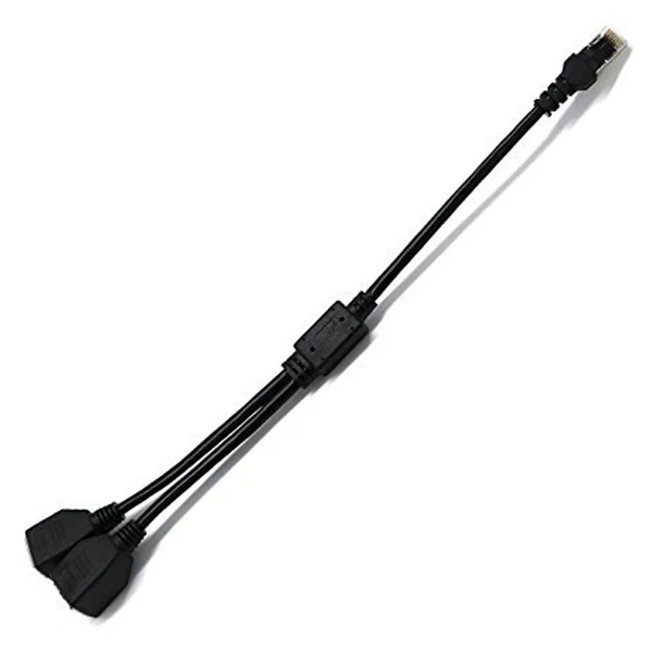 RJ45 Network Splitter Adapter Cable, Puksic RJ45 1 Male to 2 Female Socket Port LAN Ethernet Network Splitter Y Adapter Cable Co
RJ45 Network Splitter Adapter Cable, Puksic RJ45 1 Male to 2 Female Socket Port LAN Ethernet Network Splitter Y Adapter Cable Co