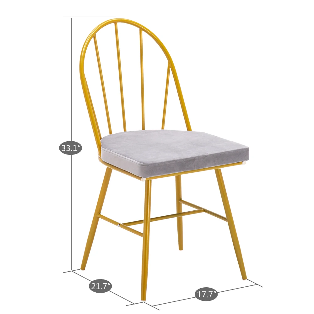 4pcs 45x55x84cm Iron Dining Chair Arc Back Cushion Set For Breakfast Nook Dining Table Restaurant Chair Slide Underneath Tables
4pcs 45x55x84cm Iron Dining Chair Arc Back Cushion Set For Breakfast Nook Dining Table Restaurant Chair Slide Underneath Tables