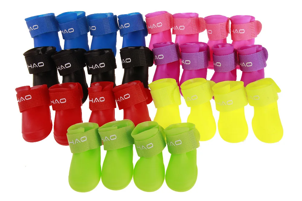 4pcs/lot S/M/L Pet Dog Rain Shoes for Dogs Booties Rubber Portable Anti Slip Waterproof Pet Dog Cat Rain Shoes
4pcs/lot S/M/L Pet Dog Rain Shoes for Dogs Booties Rubber Portable Anti Slip Waterproof Pet Dog Cat Rain Shoes