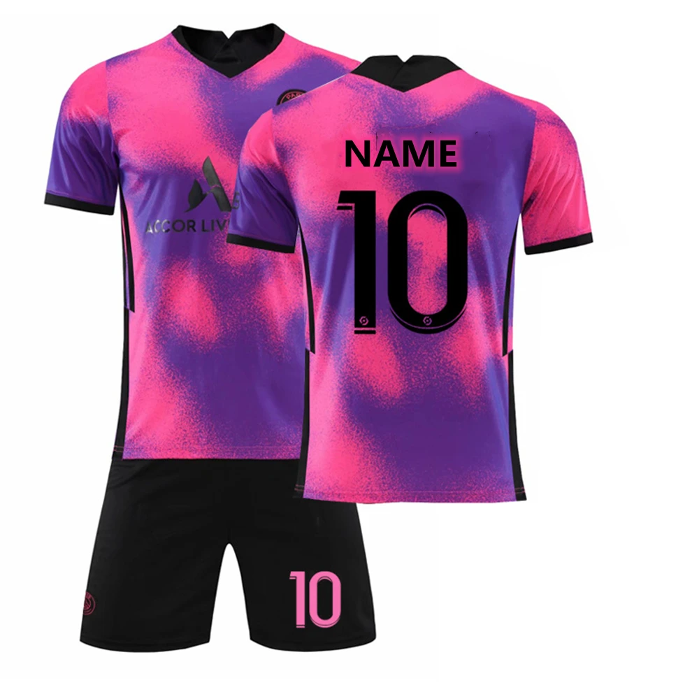 Men's new sportswear into children's football uniforms, quick-drying football training uniforms, short-sleeved T-shirt shorts
Men's new sportswear into children's football uniforms, quick-drying football training uniforms, short-sleeved T-shirt shorts