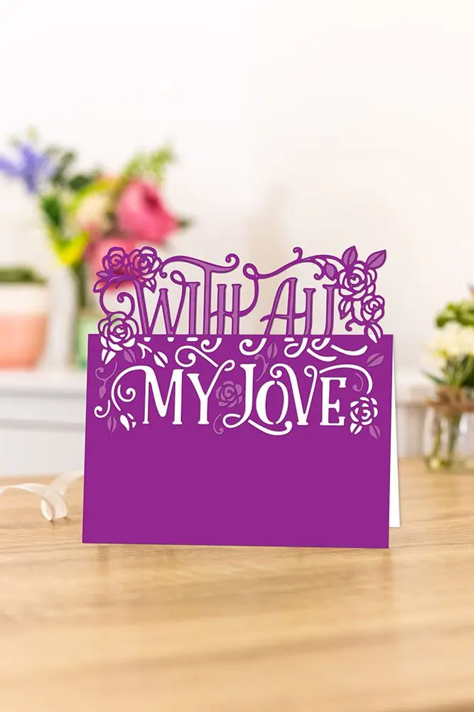 Металлические пресс-формы с надписью «all my love» 
Металлические пресс-формы с надписью «all my love»