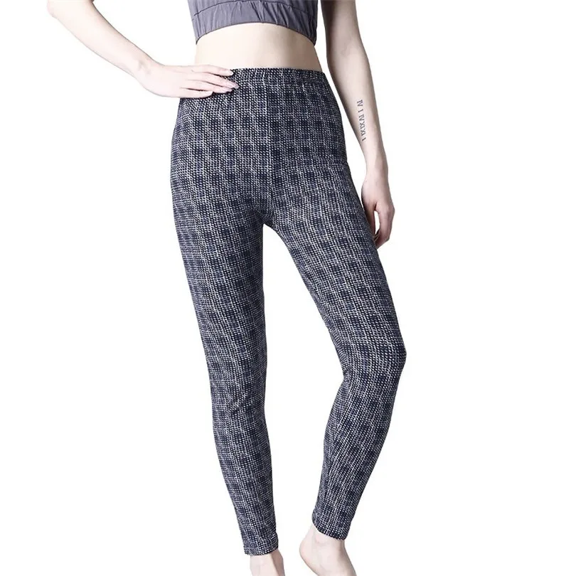 DICHSKI Plaid Leggings Women Yoga Pants Tights High Waist Elastic Sports Wear Ankle-Length Knitted Workout Activewear Clothing
DICHSKI Plaid Leggings Women Yoga Pants Tights High Waist Elastic Sports Wear Ankle-Length Knitted Workout Activewear Clothing