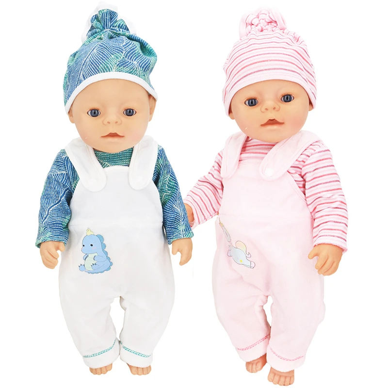 18 Inch Doll Clothes Cute Cartoon Costume with Hat Anime Toys for Girl Reborn Dolls Suit for American Girl Doll Accessories Gift
18 Inch Doll Clothes Cute Cartoon Costume with Hat Anime Toys for Girl Reborn Dolls Suit for American Girl Doll Accessories Gift