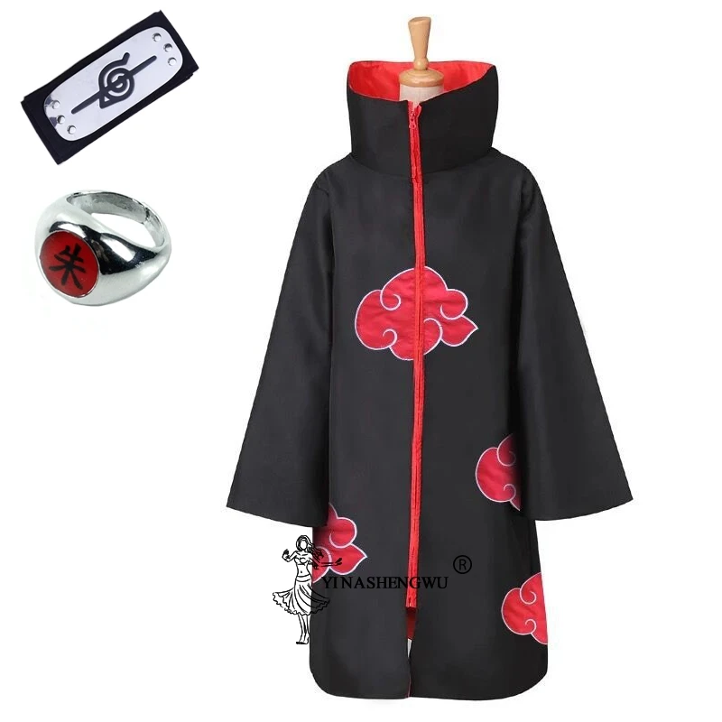 2XS-2XL Ninj a Cloak Costume Stand-up Collar Cloak Ninj a Cosplay Cape Role Clothing Children Adult COS Costumes Ring Headband
2XS-2XL Ninj a Cloak Costume Stand-up Collar Cloak Ninj a Cosplay Cape Role Clothing Children Adult COS Costumes Ring Headband