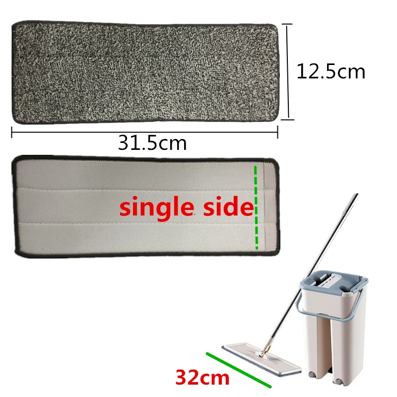 Replace Mop Rags Cloth Head For Spray Flat Squeeze Mops Dust Cleaning Microfiber Pads Dry Floor Accessories Household Washing
Replace Mop Rags Cloth Head For Spray Flat Squeeze Mops Dust Cleaning Microfiber Pads Dry Floor Accessories Household Washing