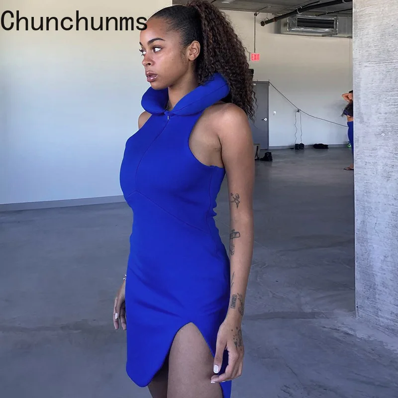2021 Pillow Round Neck Sleeveless Women Dress Fashion Pullover Zipper Bodycon One Piece Dress Solid Casual Irregular Night Club
2021 Pillow Round Neck Sleeveless Women Dress Fashion Pullover Zipper Bodycon One Piece Dress Solid Casual Irregular Night Club