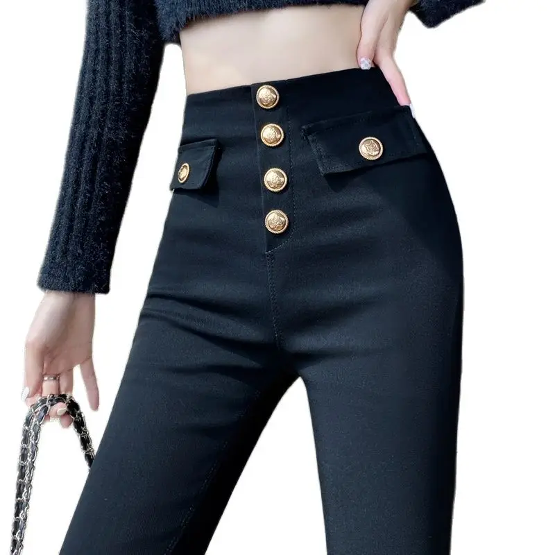 Will fall on the new add show thin cloth with soft nap of tall waist leggings pants elastic magic feet pencil pants female joker
Will fall on the new add show thin cloth with soft nap of tall waist leggings pants elastic magic feet pencil pants female joker