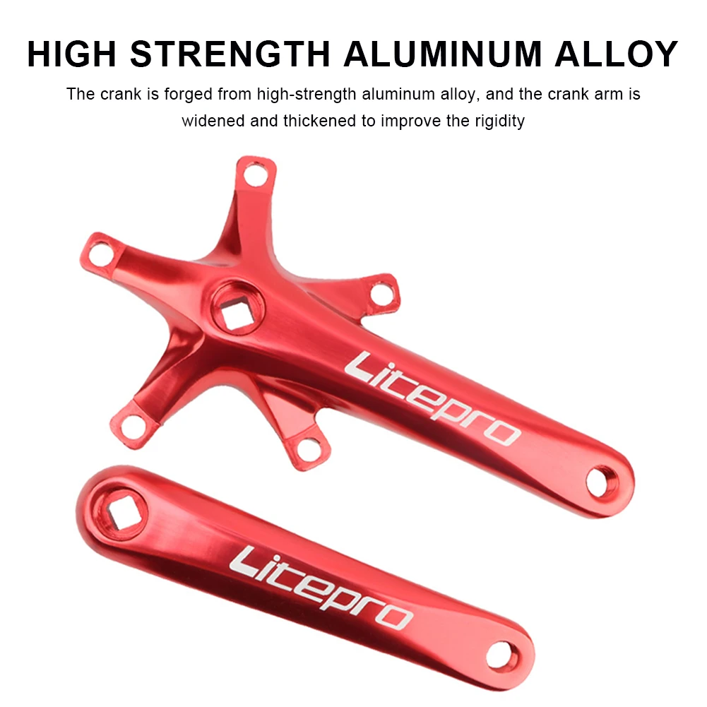 Bicycle Crank Arms 170 mm 130 BCD Crankset Tooth Plate Parts Aluminum Alloy Folding Bike Crank Arms Bicycle Bottom Bracket
Bicycle Crank Arms 170 mm 130 BCD Crankset Tooth Plate Parts Aluminum Alloy Folding Bike Crank Arms Bicycle Bottom Bracket