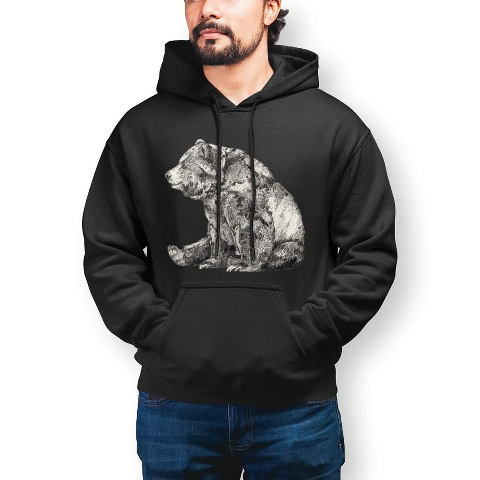 Bear Hoodies Warm Cotton Hoodie Casual Streetwear Long Sleeve Pullover Hoodie Men Big
Bear Hoodies Warm Cotton Hoodie Casual Streetwear Long Sleeve Pullover Hoodie Men Big