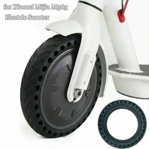 

For Xiaomi Mijia MI M365 Scooter Skateboard Tyre Solid Hole Tires Shock Absorber Non-Pneumatic Tyre Damping Rubber Tyres Wheels