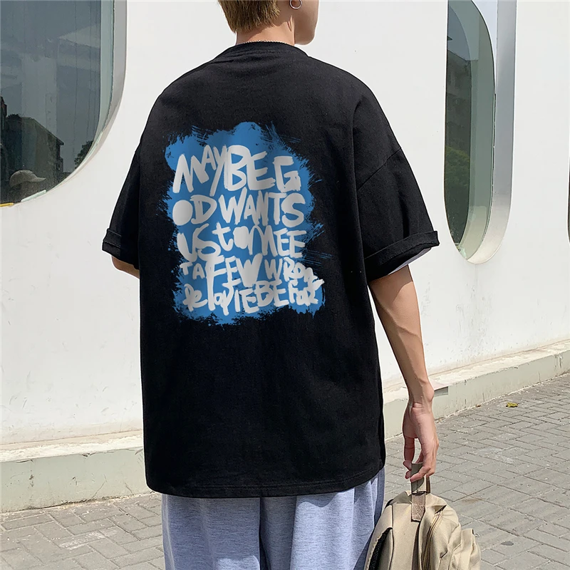 Fojaganto Hip Hop Streetwear Oversize Tshirt 2021 Men Letter Print T Shirt Harajuku Loose Summer Short Sleeve T-Shirt
Fojaganto Hip Hop Streetwear Oversize Tshirt 2021 Men Letter Print T Shirt Harajuku Loose Summer Short Sleeve T-Shirt