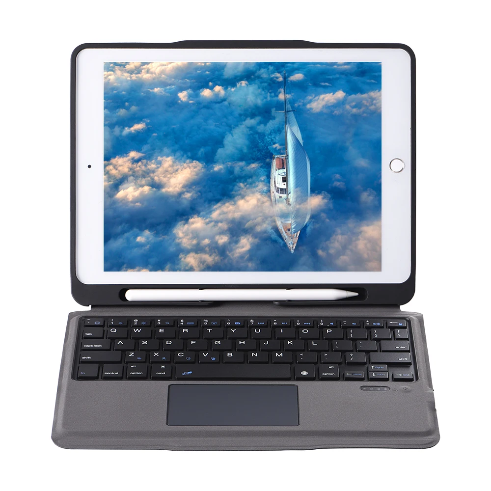 Чехол для iPad 9 7 2017 2018 Air2 Pro с сенсорной панелью карандаш держатель Беспроводная