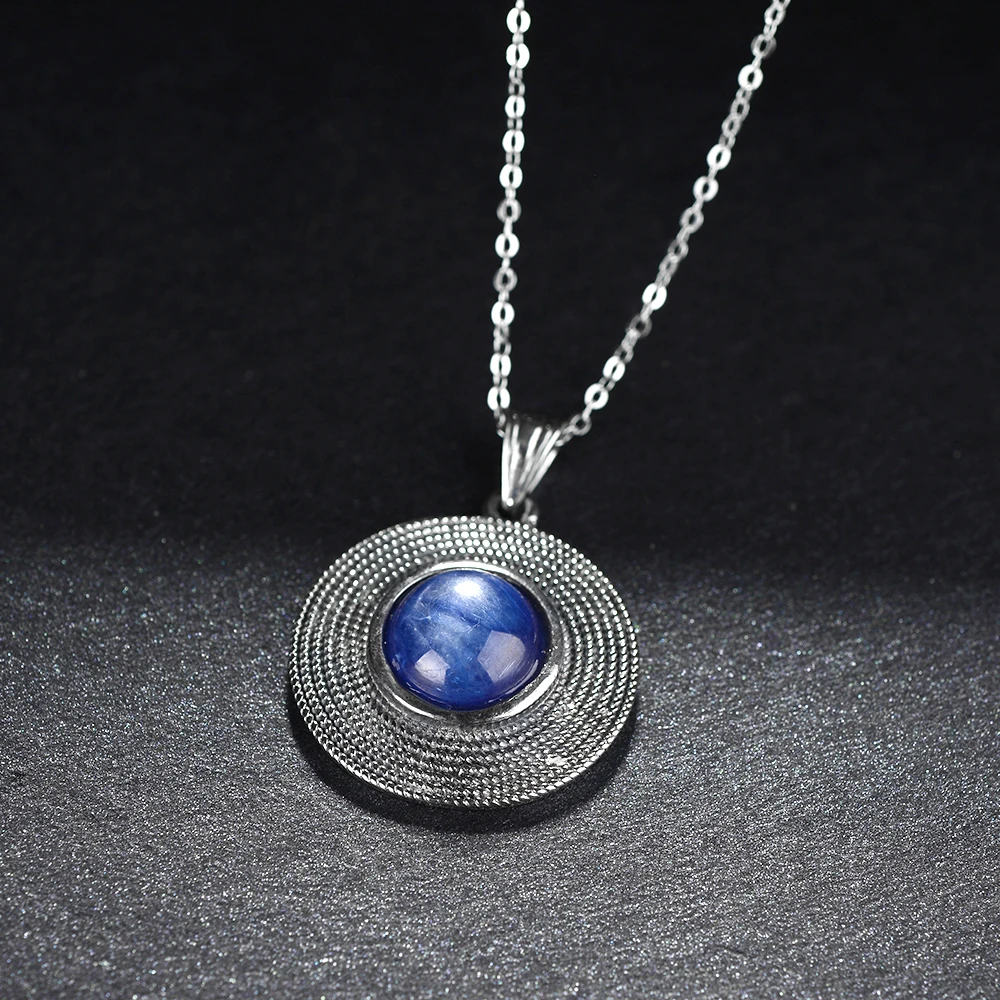 Naisya винтажное Серебряное ожерелье 925 пробы Бирюзовый винтажный натуральный
