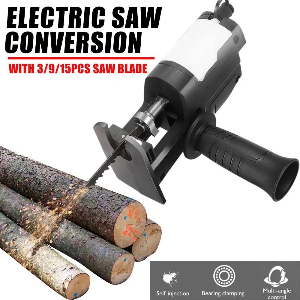 Upgrade~ Reciprocating Saw Adapter Electric Drill Modified Electric Saw Power Tool Wood Cutter Machine Attachment Adapter
Upgrade~ Reciprocating Saw Adapter Electric Drill Modified Electric Saw Power Tool Wood Cutter Machine Attachment Adapter