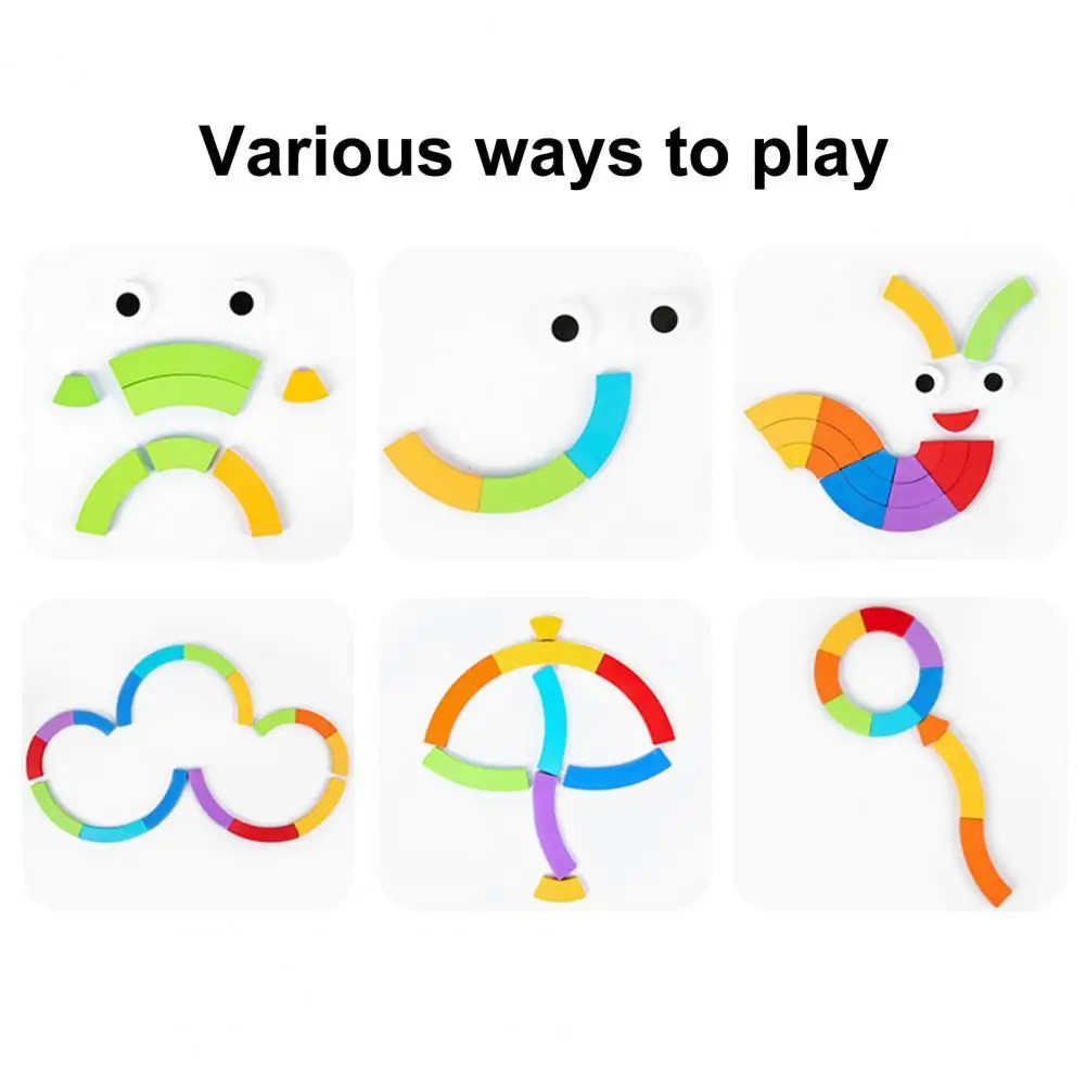 Eye-catching Fresh Color Matching Smart Fun Rainbow Puzzle Building Blocks for Boys
Eye-catching Fresh Color Matching Smart Fun Rainbow Puzzle Building Blocks for Boys